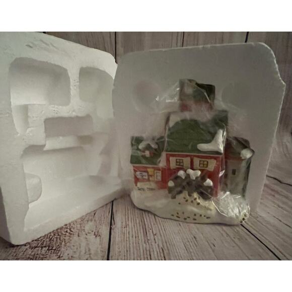 Dept. 56 Classic Ornament Series Snow Village “J. Young’s Granary” #98632 - Picture 15 of 16